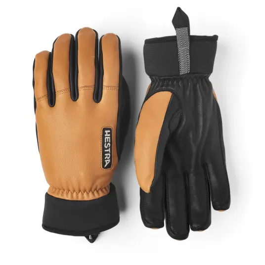 Skihansker Hestra Army Leather Wool Terry 5F 710