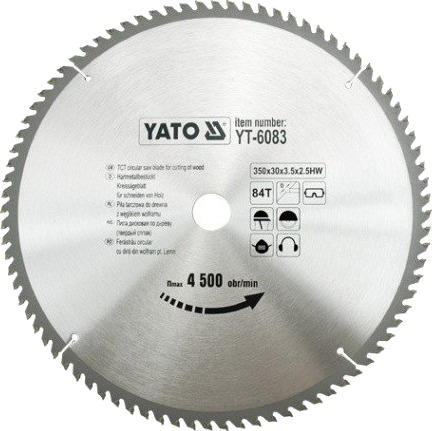 Yato Mellomleggsskive Vinkelsliper YT-6083
