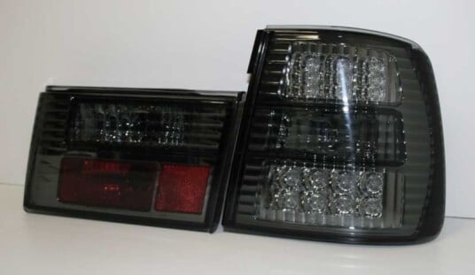 Camco Baklyktesett 
svart LED 7 7131 S