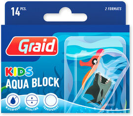 Graid Aqua Block Kids Plaster Ocean Animals   1 stk.