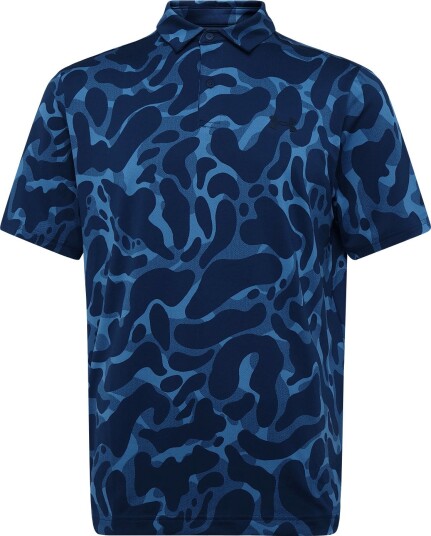 Under Armour Ua Matchplay Printed Polo Blue M