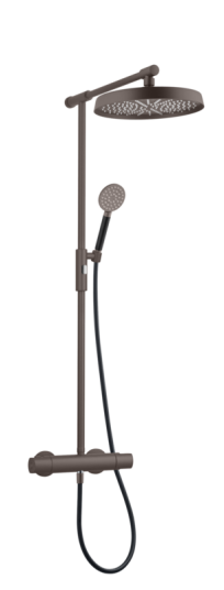 Tapwell ARM300 Takdusj med trykk- og termostatstyrt dusjbatteri-Bronze