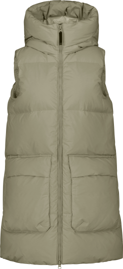 Dolomite Women's Fitzroy H Vest Long Safari Brown S