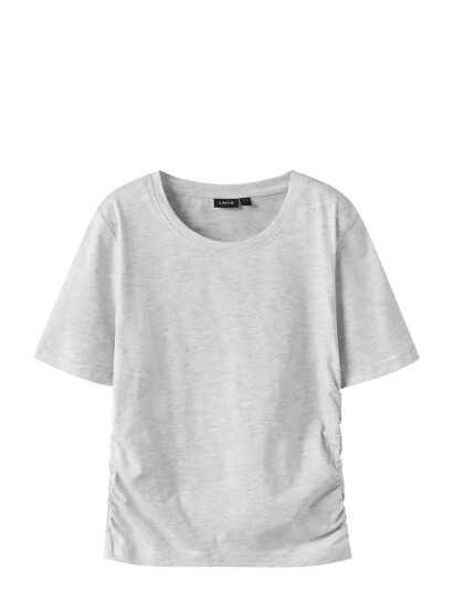 LMTD Nlfnovegat Ss Short S Top Grey 158 164 LMTD Nlfnovegat Ss Short S Top Grey 158 164