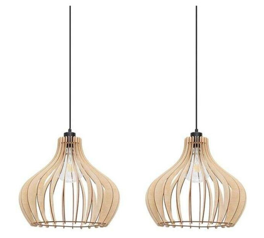 Envostar Faje 2 Pendel Black/Wood Envostar Faje 2 Pendel Black/Wood