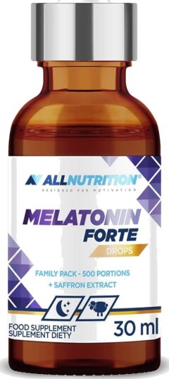 Melatonin flytende dråper 500 porsjoner – 30 ml