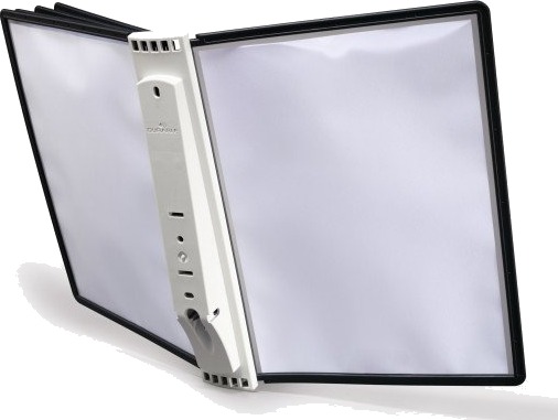 Durable Sherpa Wall 5 Vegg Portrett A4 Sort