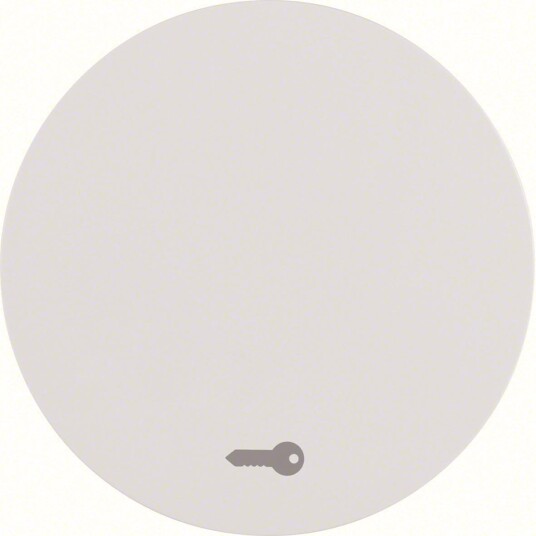 Hager 16202059 Vippearm For R.1 Og R.3 Hvit Enkel Vippe Symbol Nøkkel/dør