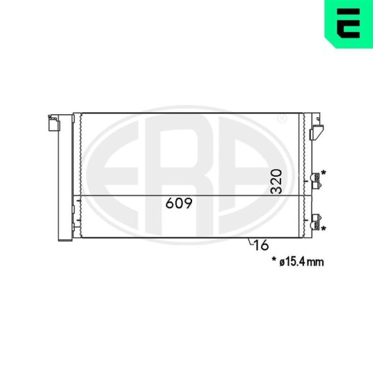 Kondensator ERA 667001 Kondensator ERA 667001