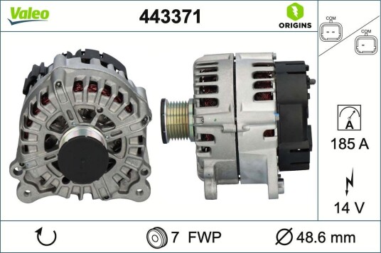 Dynamo VALEO 443371