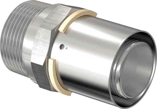 Uponor S-Press 63 mm x 2" Preskobling Muffe/Nippel for Korrosjonsfri Installasjon Uponor S-Press 63 mm x 2" Preskobling Muffe/Nippel for Korrosjonsfri Installasjon