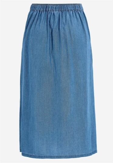 Soyaconcept Supermykt denimskjørt Tencel