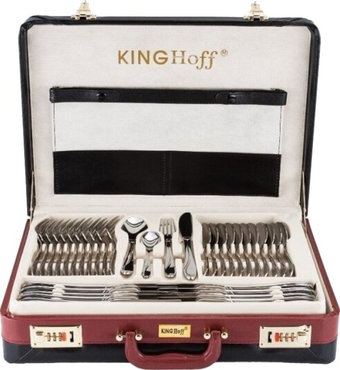 King Hoff Bestikksett Stål 72 Deler Kinghoff King Hoff Bestikksett Stål 72 Deler Kinghoff