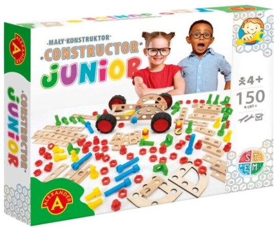 Junior Træ Konstruktionsbyggesæt 150 Dele Junior Træ Konstruktionsbyggesæt 150 Dele