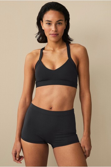 Ellos Collection - Boxer Bikini Rosa - Svart