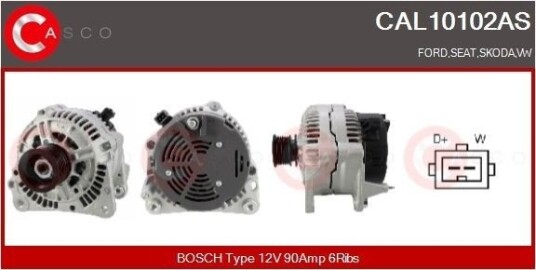CASCO CAL10102AS Dynamo CASCO CAL10102AS Dynamo