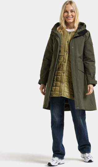 Didriksons Alva 3 in 1 Parka Deep Green