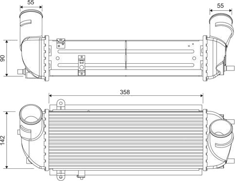 Intercooler VALEO 818692 Intercooler VALEO 818692