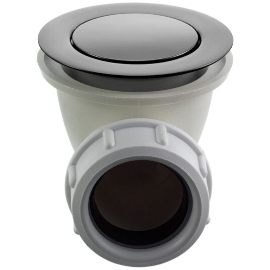 Tapwell 22200 Bunnventil Badekar Black Chrome Tapwell 22200 Bunnventil Badekar Black Chrome