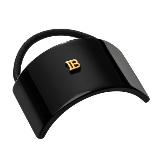 Balmain Paris Cellulose Acetate Elastique pour Cheveux Black