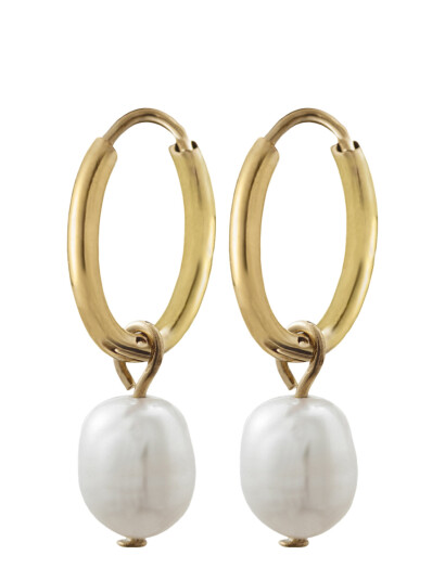 EDBLAD Perla Hoops |Guld |One Size