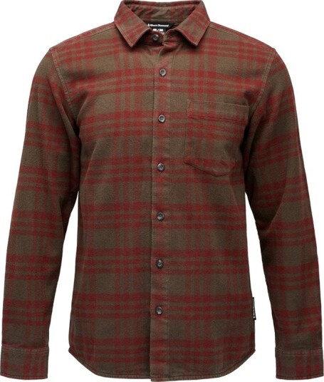 Black Diamond M Project Flannel Iron Red Basalt Black Diamond M Project Flannel Iron Red Basalt