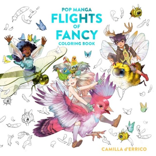 Pop Manga Flights of Fancy Coloring Book Pop Manga Flights of Fancy Coloring Book
