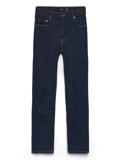 Lauren Ralph Lauren High-Rise Skinny Ankle Jean - Blue - 44