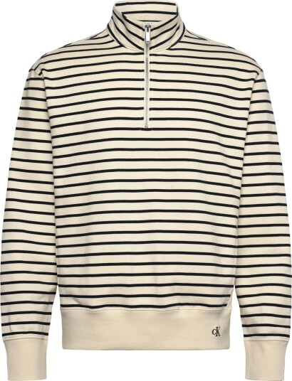 Calvin Klein Jeans Ls Ez Strip Premtery Qtr Zip Cream XL Calvin Klein Jeans Ls Ez Strip Premtery Qtr Zip Cream XL