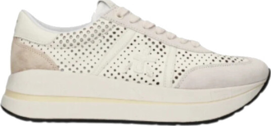 Premiata Dame Sko Hvit 37 EU,