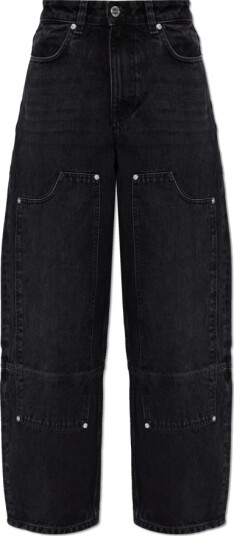 Ganni Dame Jeans Svart W24 L33,