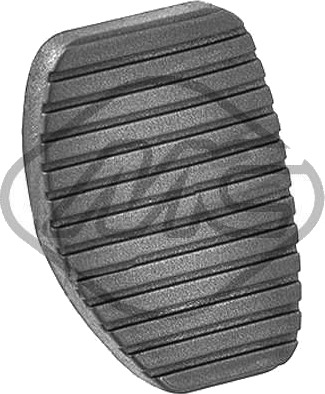 Metalcaucho 02771 Pedalbelegg, clutchpedal