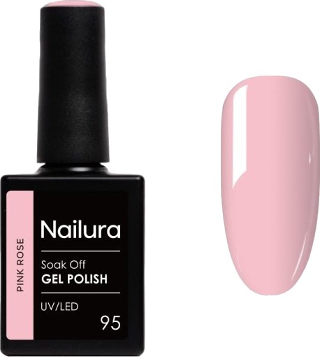 Nailura Gelpolish 95 – Pink Rose – 10 ml