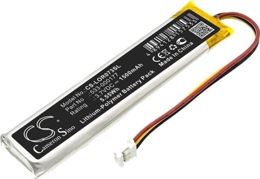 Logitech MX KEYS batteri (1500 mAh 3.7 V, Sort)