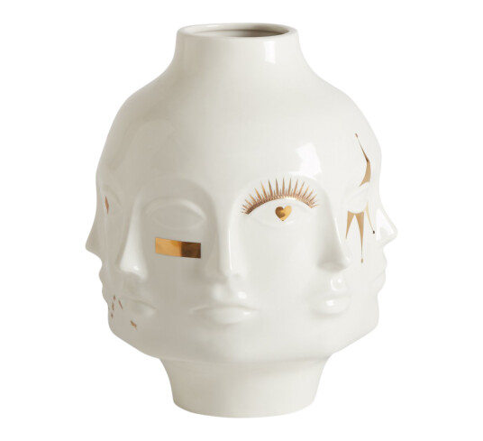 Jonathan Adler Gilded Muse giant Dora Maar vase