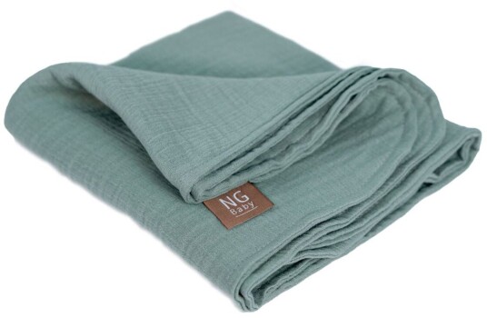 NG Baby Musselinteppe Deluxe Frosty Green