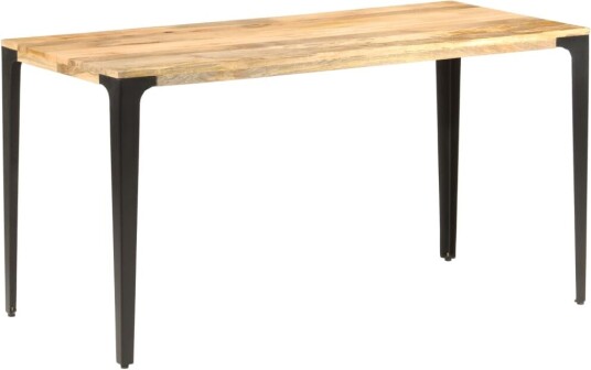 Spisebord 140x70x76 cm heltre mango 8719883865683