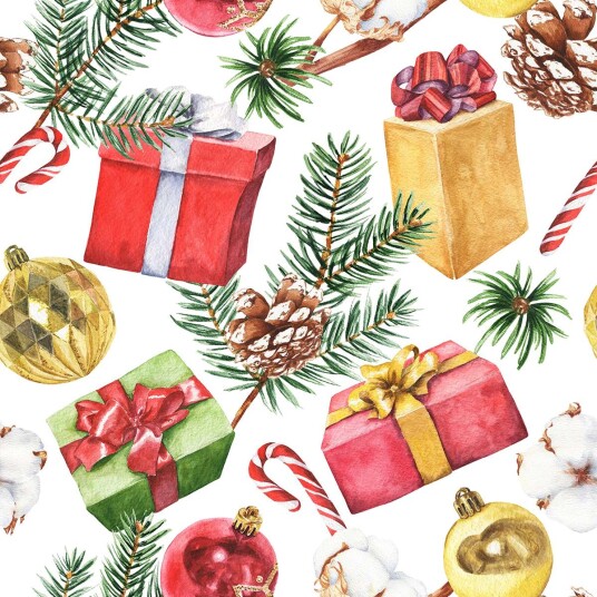 Festlig julekontaktpapir