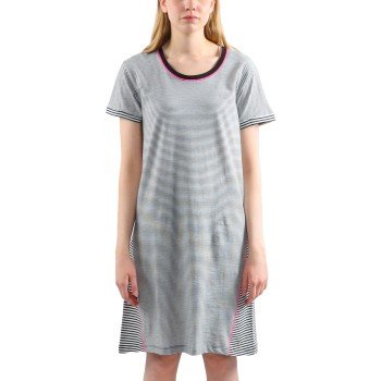 Esprit Anna Nightshirt Svart/Hvit bomull 38 Dame