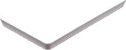 Kantine Slim 1/1 Gn 53X32.5X6.5 Cm Melamin Hvid,Stk