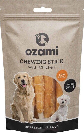 Ozami 11 cm Kylling Hundetygg 100 gram Snack Ozami 11 cm Kylling Hundetygg 100 gram Snack
