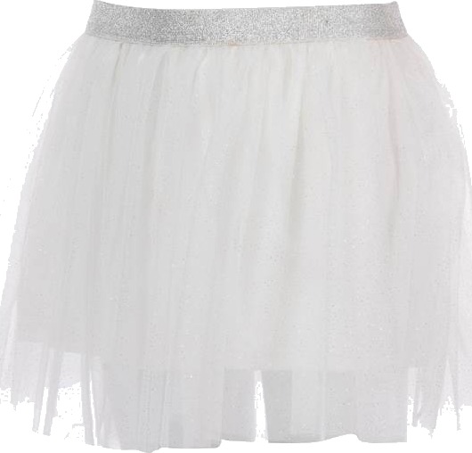 Salto Ella Tyllskjørt Offwhite (134/140)