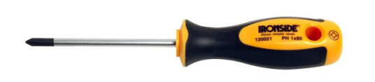Ironside 120021 Skrutrekker 2-komp, phillips PH1 x 80 mm, Håndverktøy