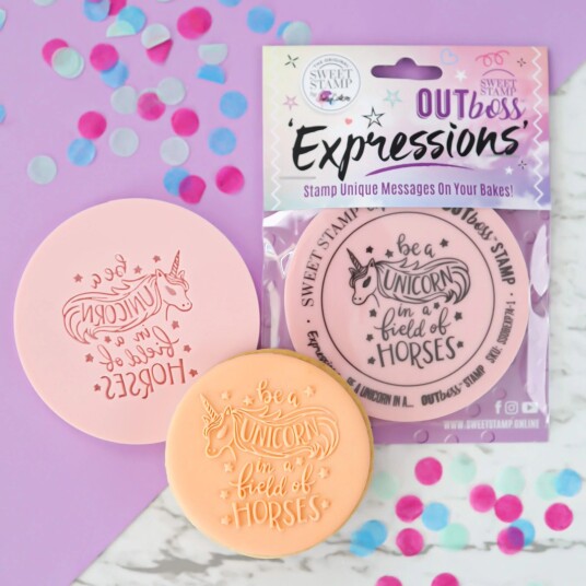 Sweet Stamp Outboss Stempel Unicorn 