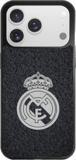 Phonecases3D iPhone 17 Pro Real Madrid 3D mobildeksel, svart
