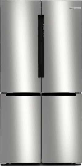Bosch KFN96APEA 605L French Door Kombiskap med NoFrost og Isdispenser Rustfritt Stål