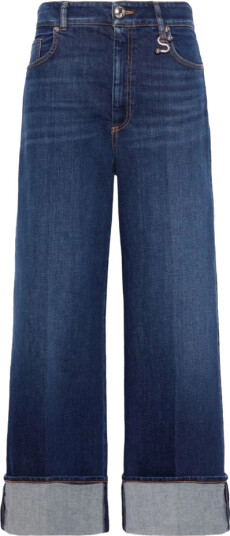 Sportmax Dame Jeans Blå W27,