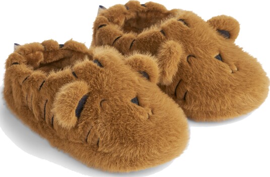 Liewood Aviaja Tiger Slippers Brown 20/21