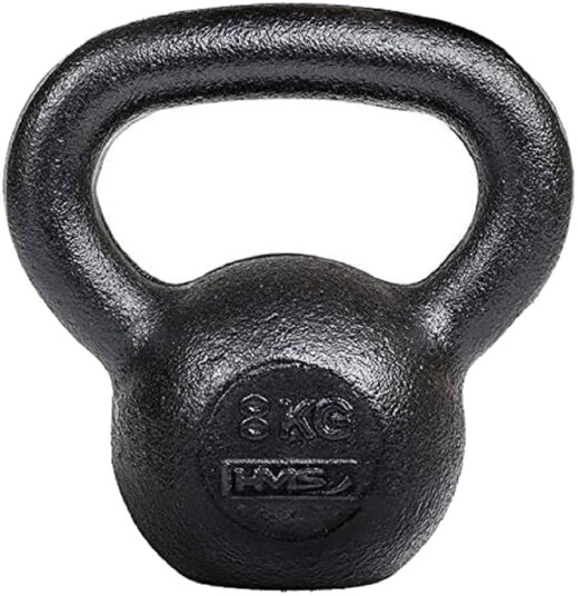 HMS KZG08 Kettlebell 8 kg   Svart