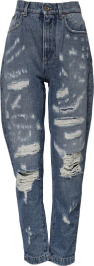 Dolce & Gabbana Dame Jeans Blå S,